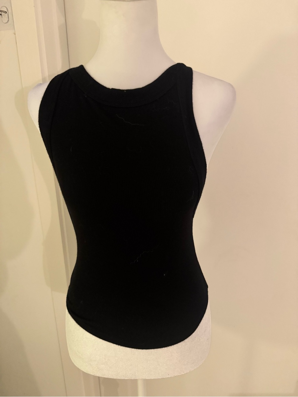 The Line by K Women's Black Ribbed Tank Top - Classic Sleeveless Knit